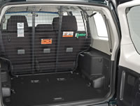 Pajero cargo barrier